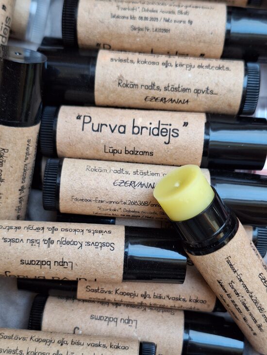Lūpu balzams "Purva bridējs"